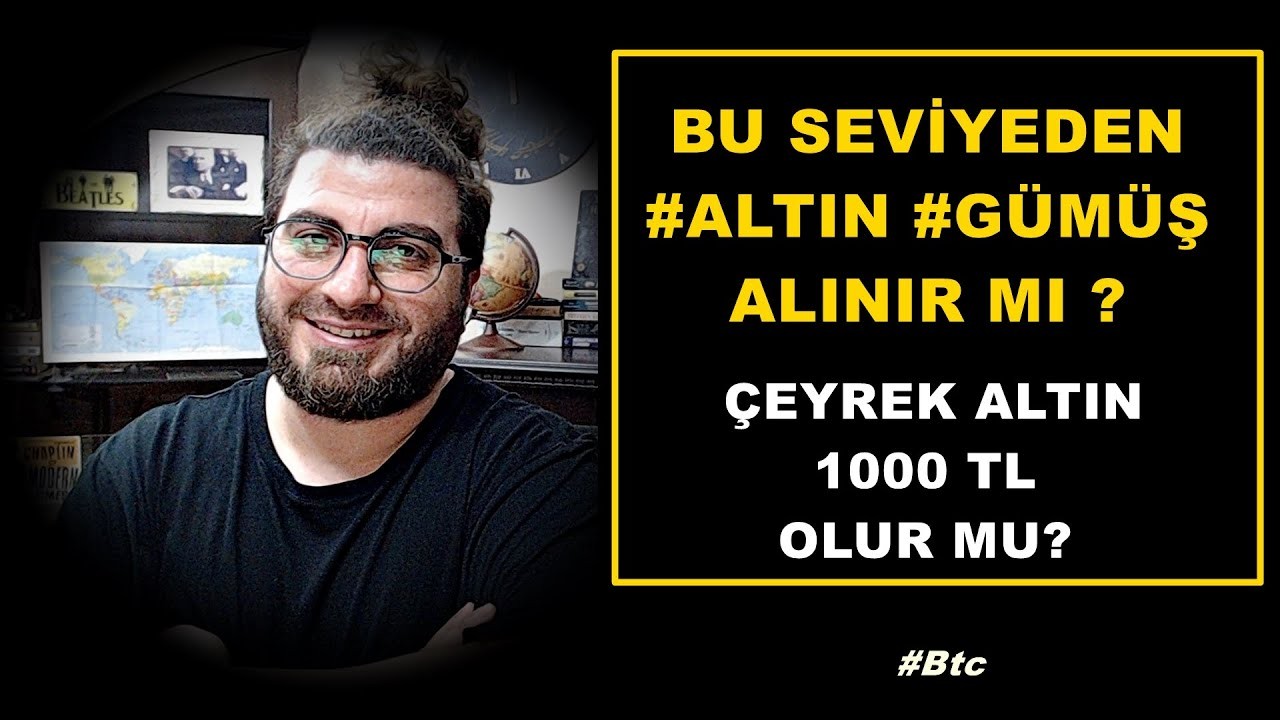 BU SEVİYEDEN #ALTIN #GÜMÜŞ ALINIR MI ? ÇEYREK ALTIN 1000 TL OLUR MU? #Btc / ONS 2000' e DOĞRU...