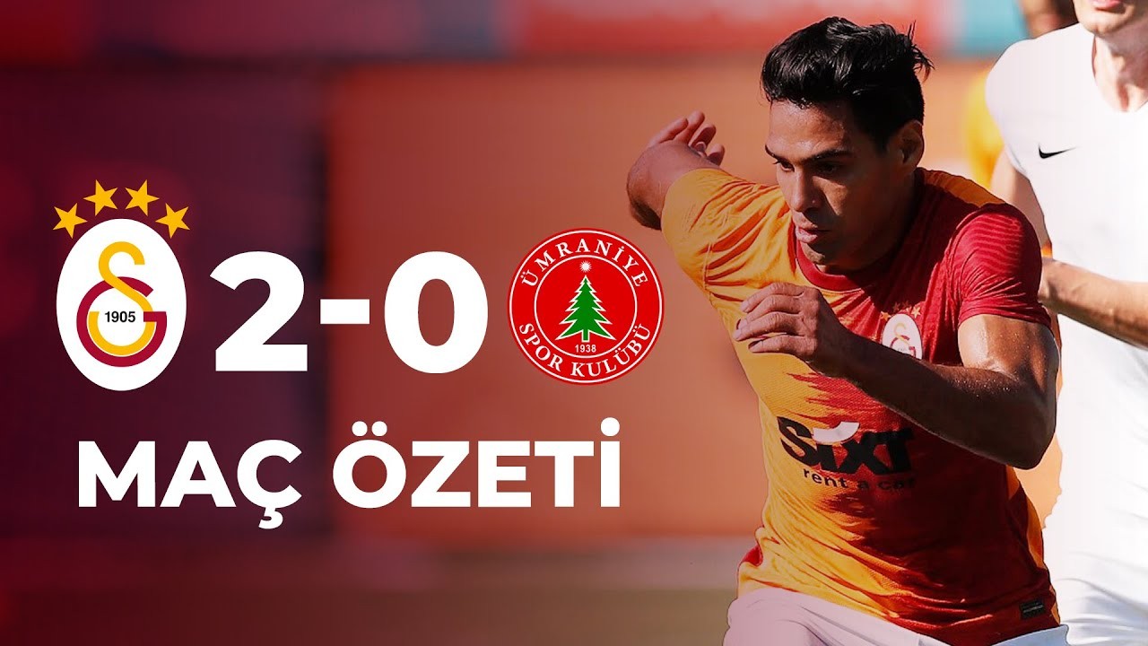 ÖZET | Galatasaray 2-0 Ümraniyespor Hazırlık Maçı