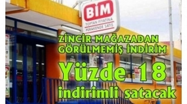 Zincir Mağaza BİM 'den Şaşırtan Fiyat İndirimi