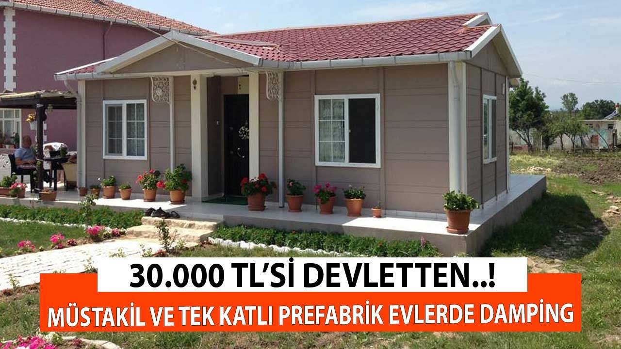 Prefabrik Ev Alacaklara Devletten Büyük Destek